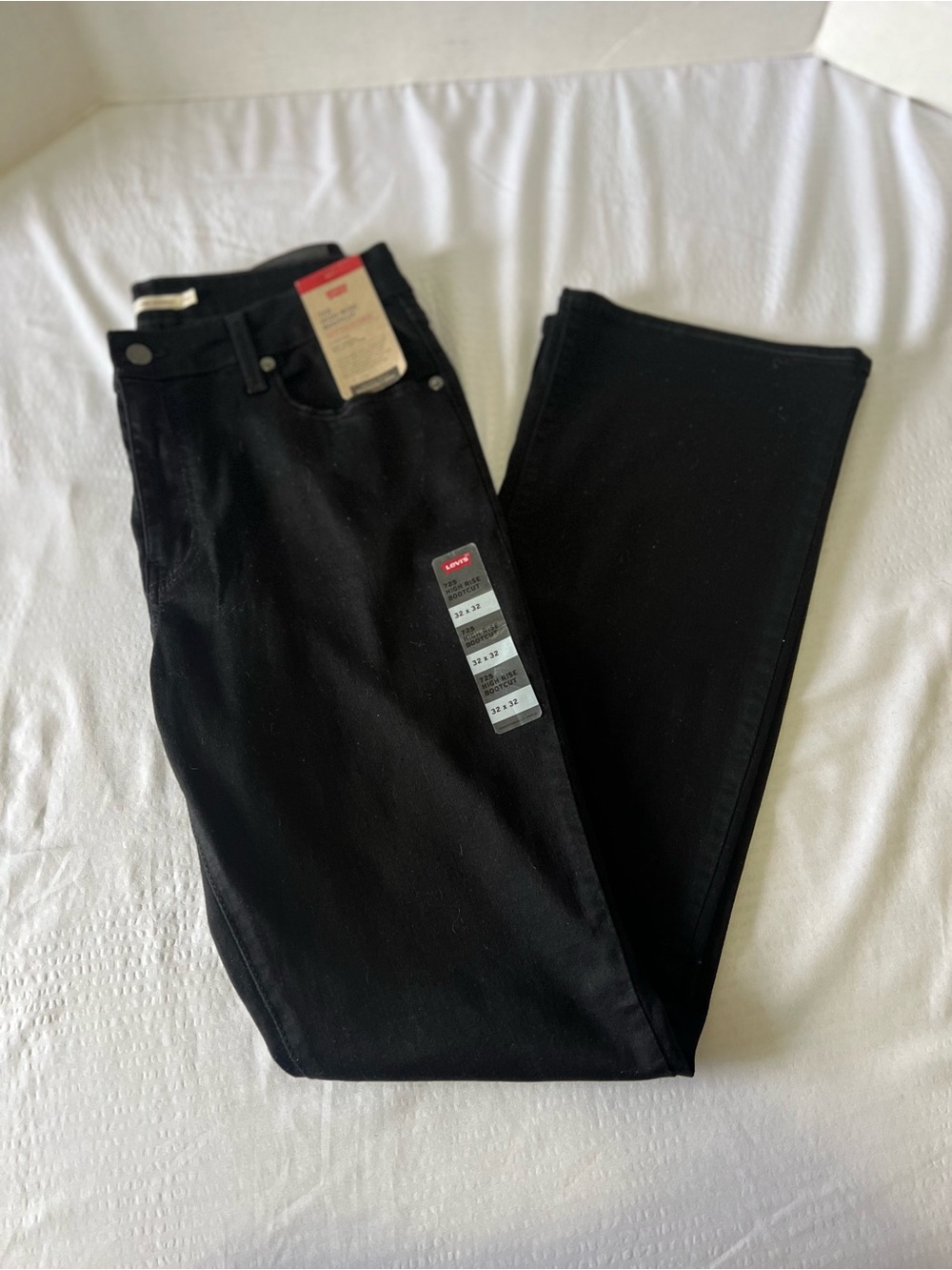 Levi's Black Straight Leg Women's Jeans